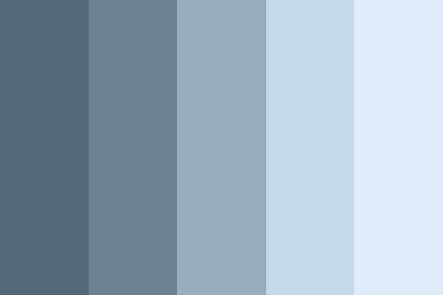 Dark Electric Blue Color Palette