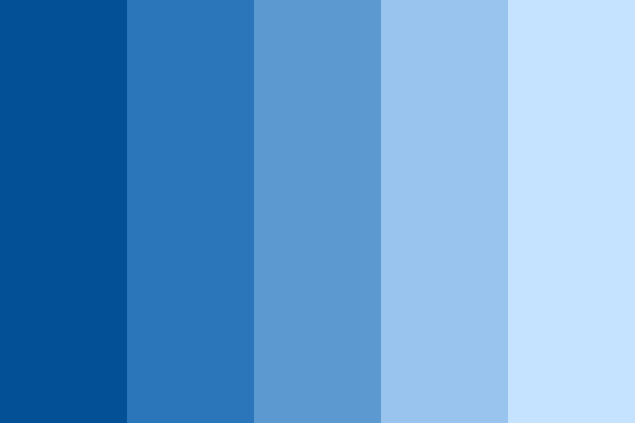 Medium Electric Blue Color Palette