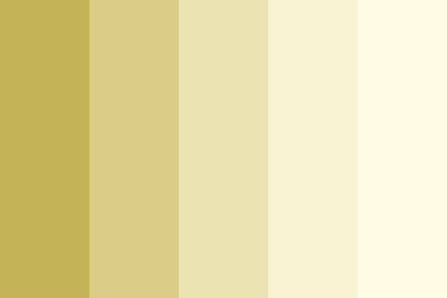 Vibrant Vegas Gold Color Palette