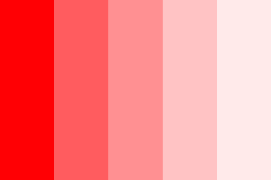 Flaming Fire Engine Color Palette