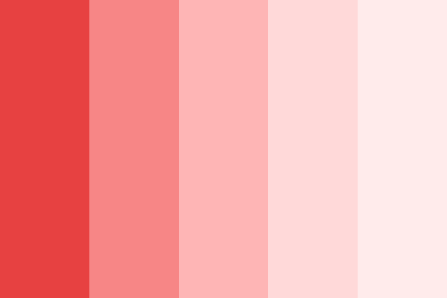 Red Ribbon Color Palette