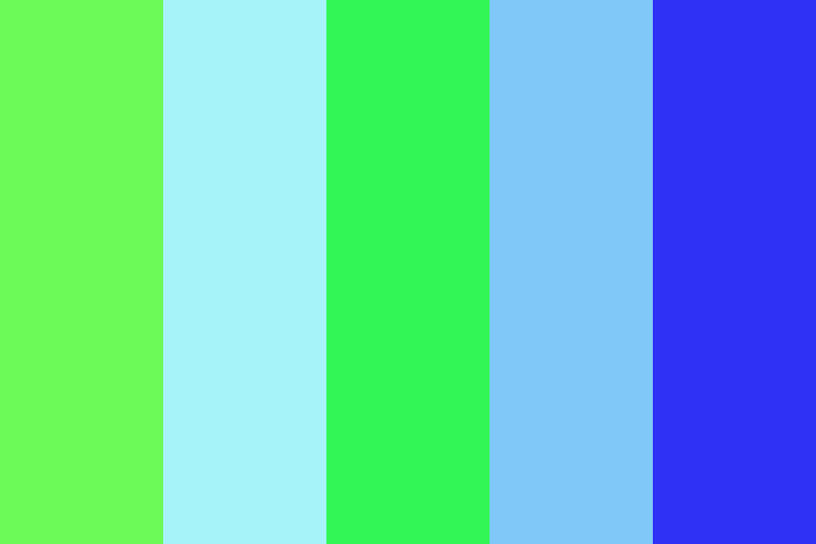 Blue fairy Color Palette