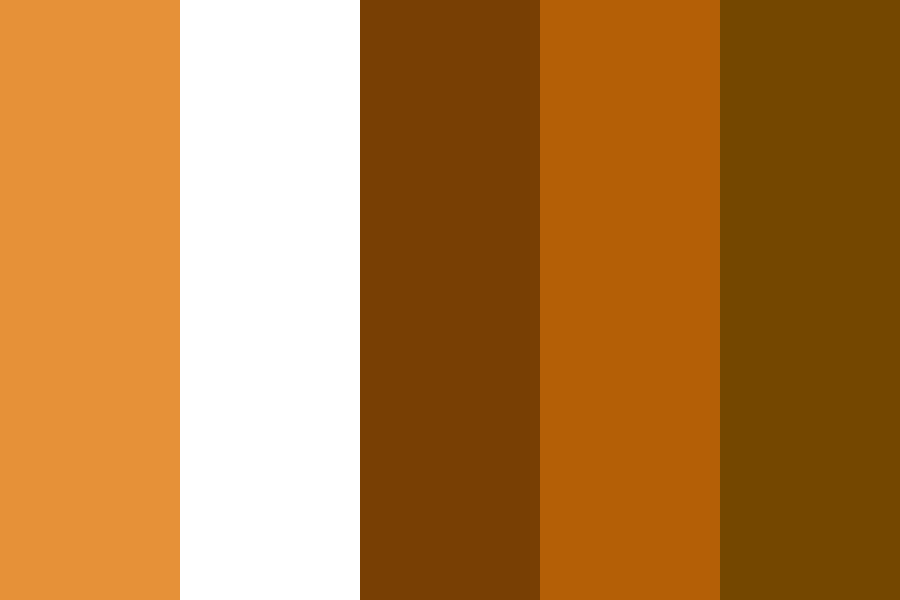 mocha brown Color Palette
