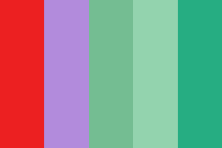 Disney Princess Ariel Color Palette