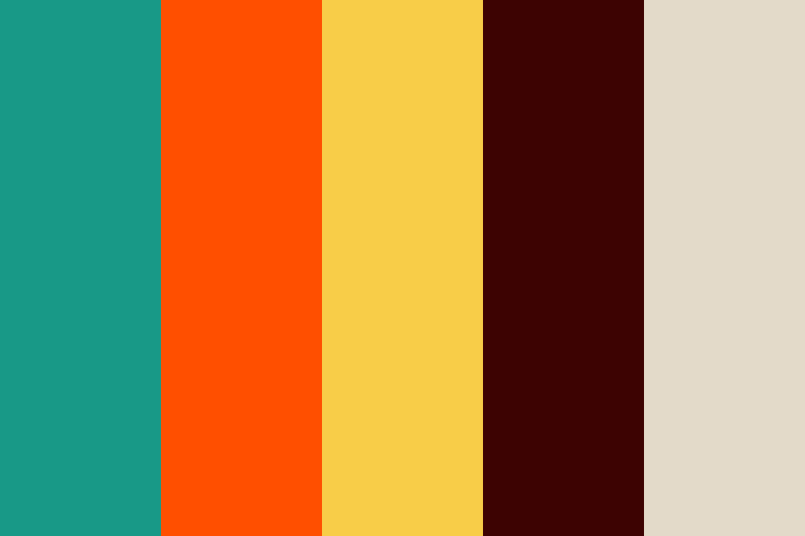 Michaelangelo TMNT Color Palette