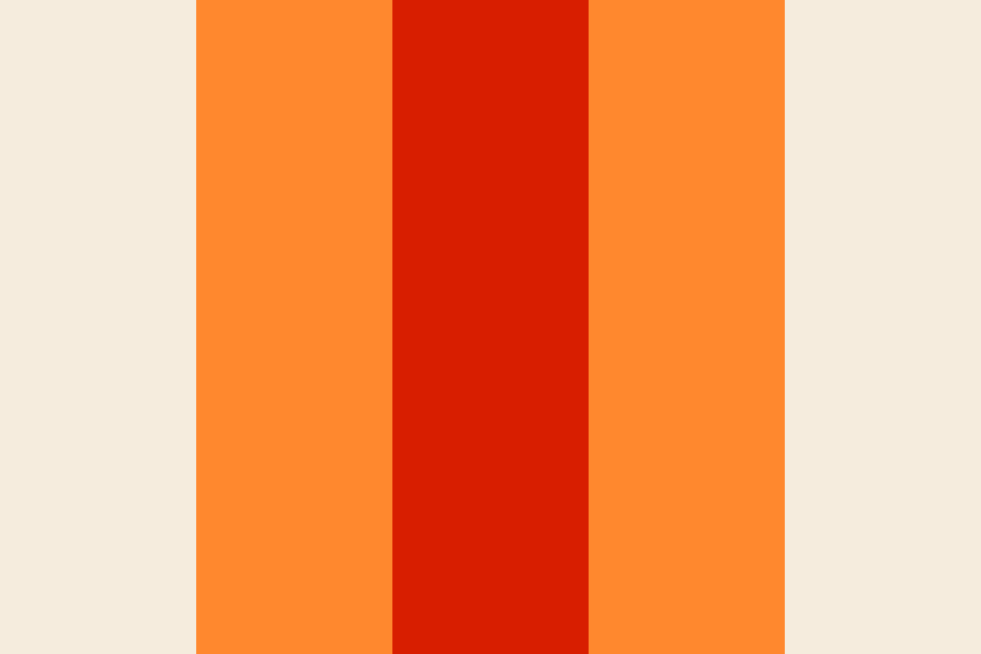 2020 Burger King logo colors Color Palette