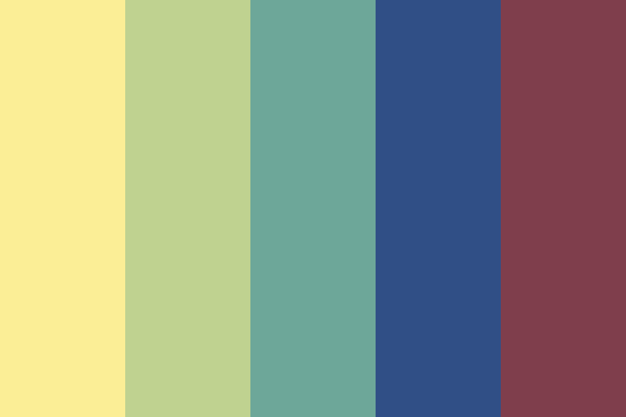 Disney Princess Mulan Color Palette