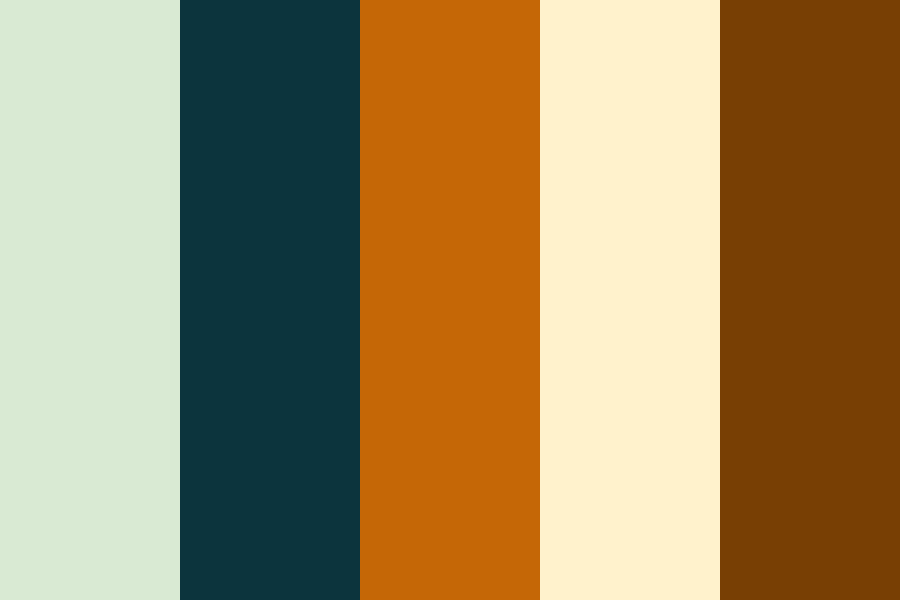Luxury Coffee Color Palette