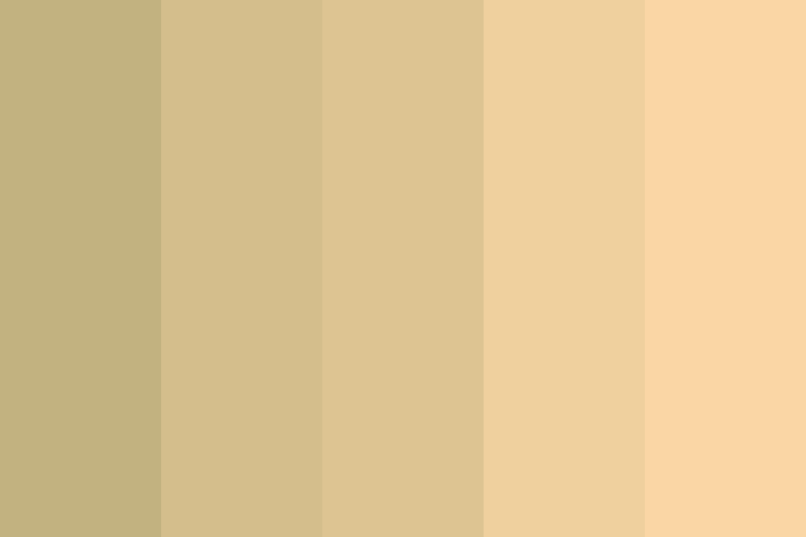 Dark Champagne Color Palette