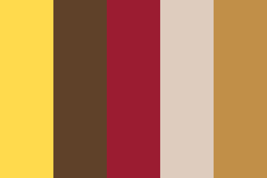 Disney Princess Belle Color Palette