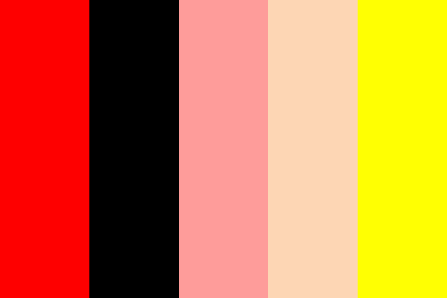 Disney Minnie Mouse colors Color Palette