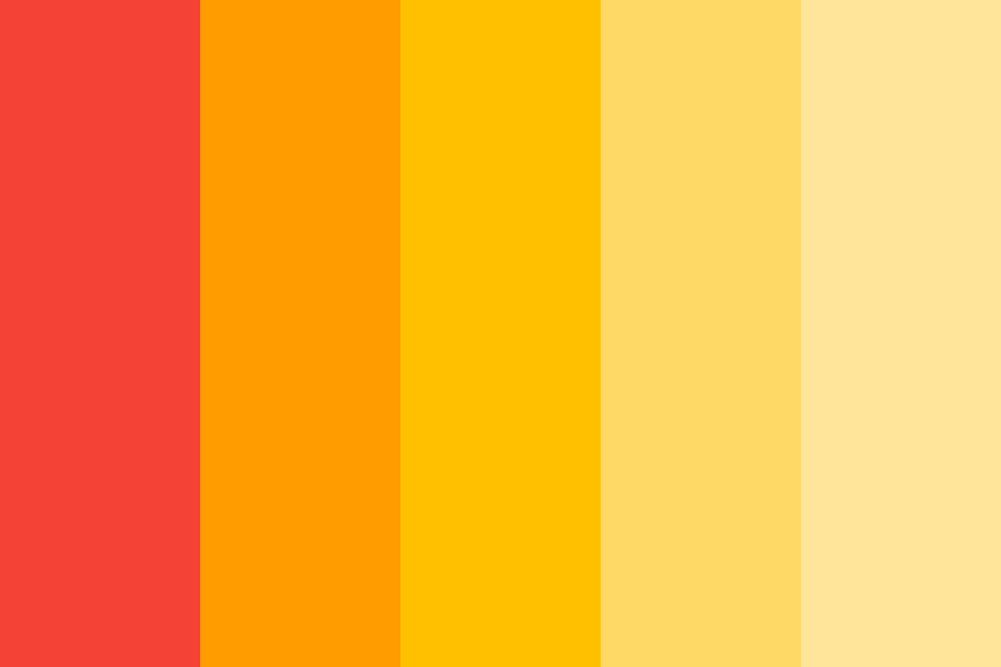 three fire emojis Color Palette