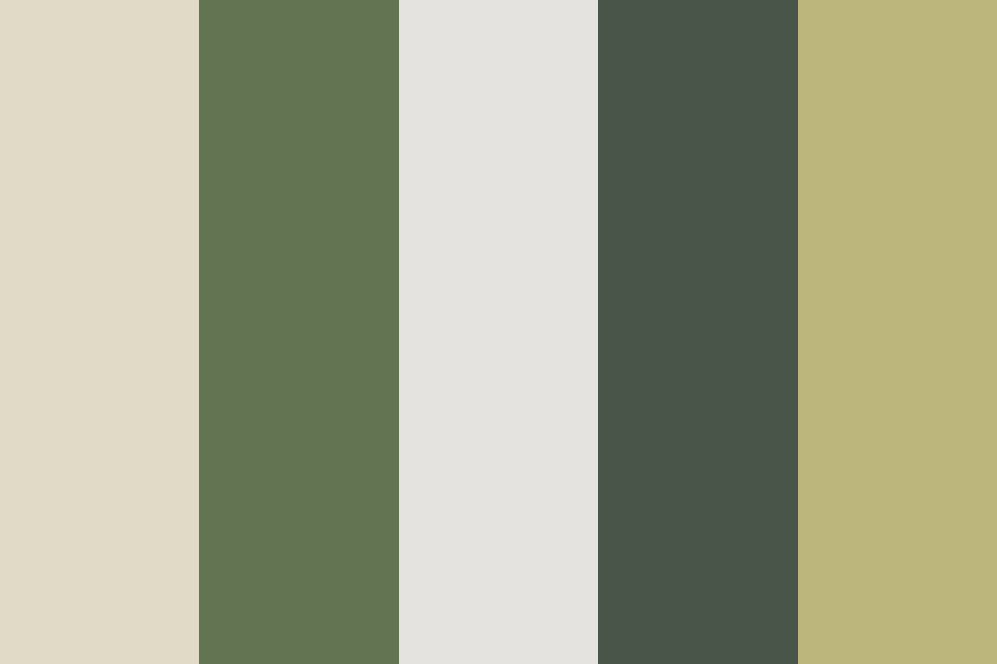 White Lilies Color Palette