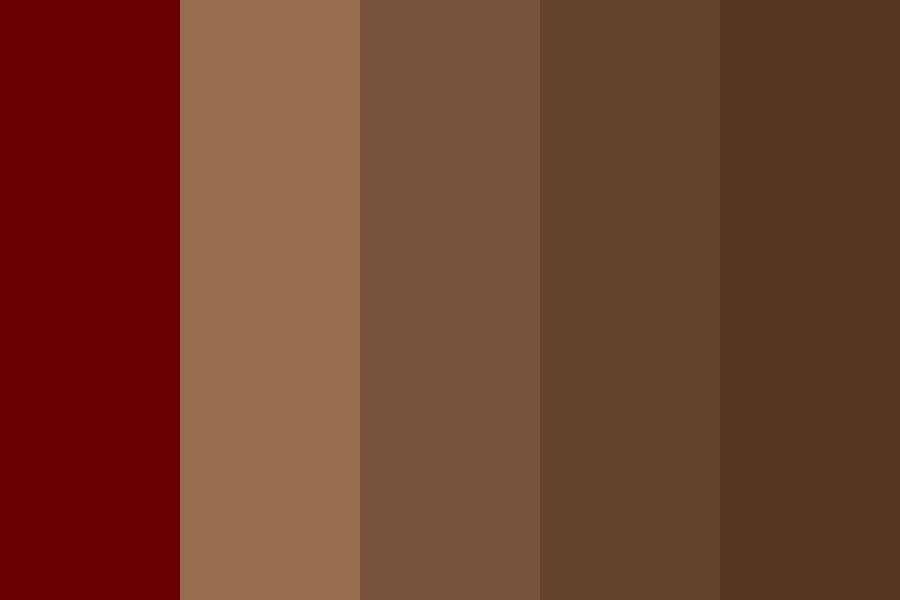 chocolate cake with cherries Color Palette