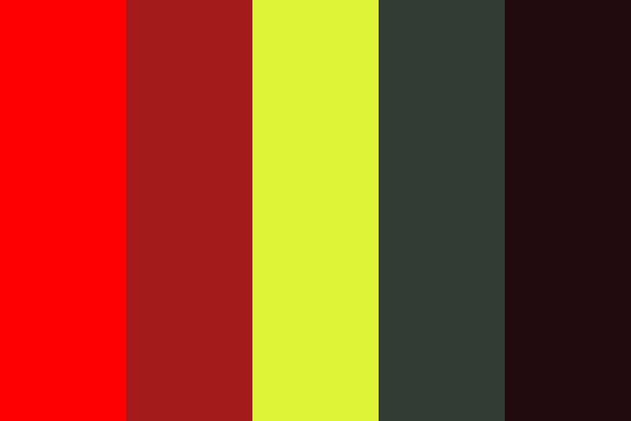 horror movie palette Color Palette