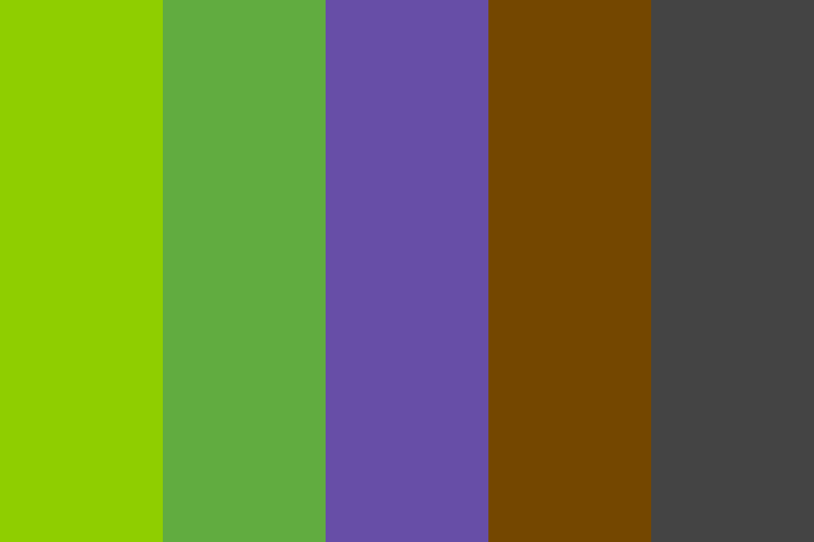 Zombie 2 Color Palette