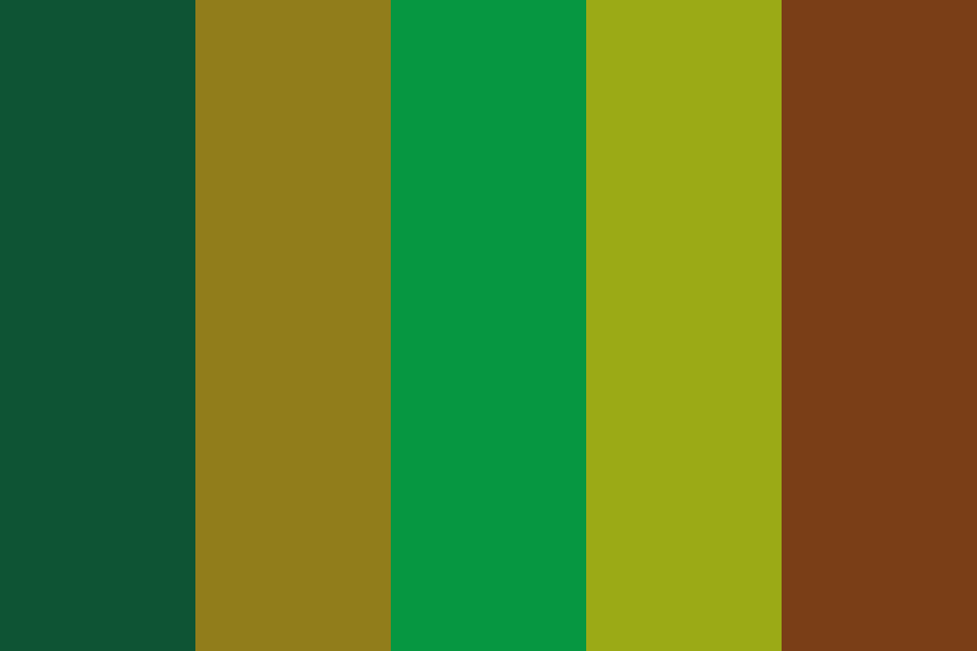 Frog and Toad Color Palette