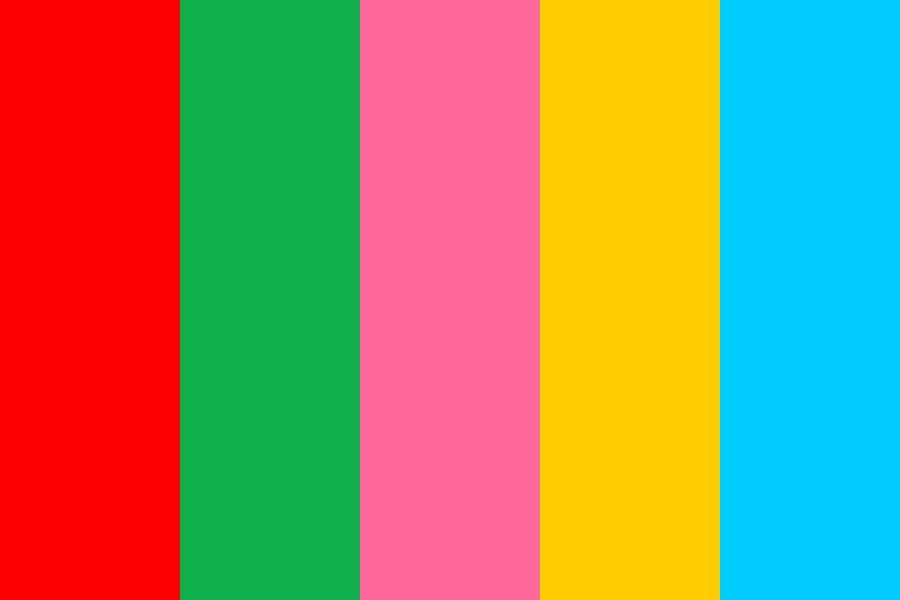 Mario Palette 2 Color Palette