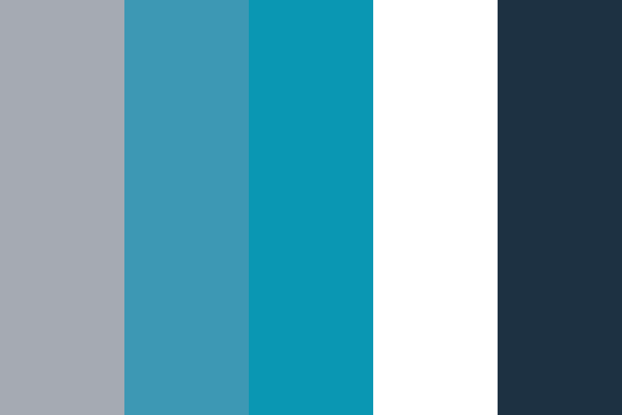 Electric Energy grey blue and white website colors Color Palette