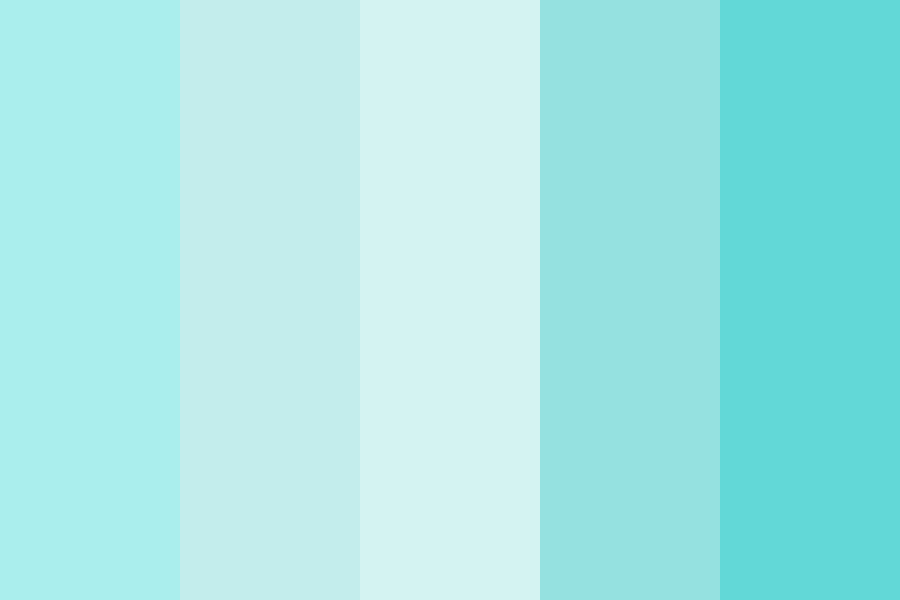 Frozen Winter Lake Color Palette