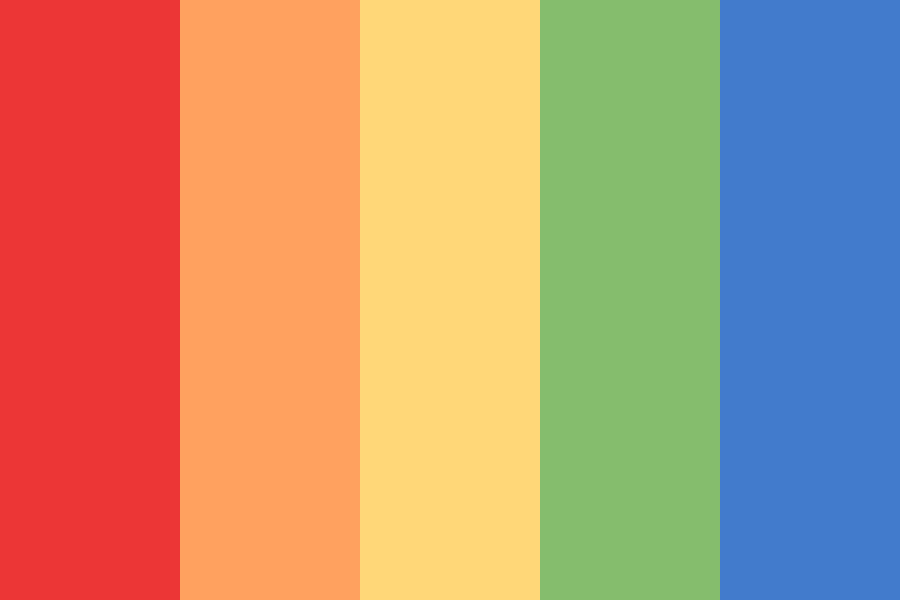 Dreams of Rainbows Color Palette
