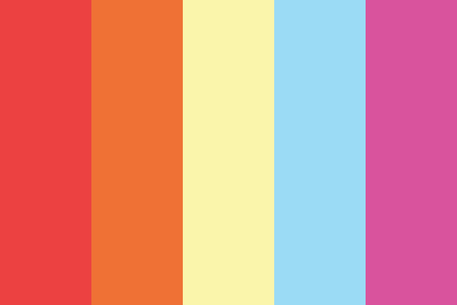 H05K Rainbow Dash Color Palette