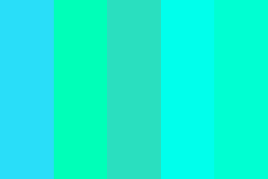 teal Color Palette