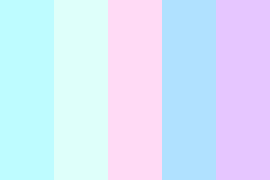 Kawaii pastel colors Color Palette