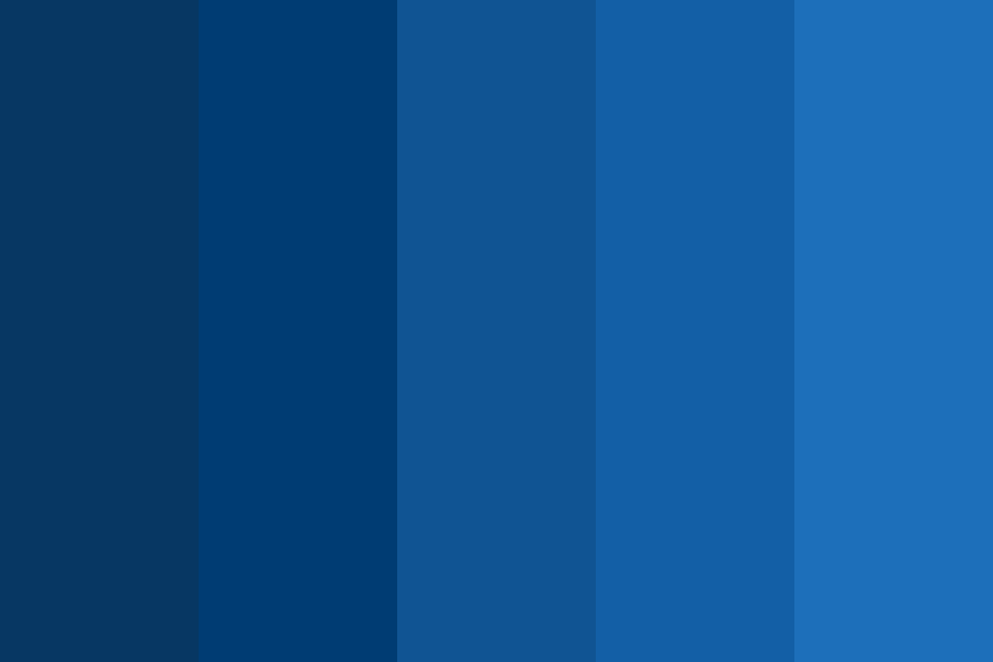 rich blue Color Palette