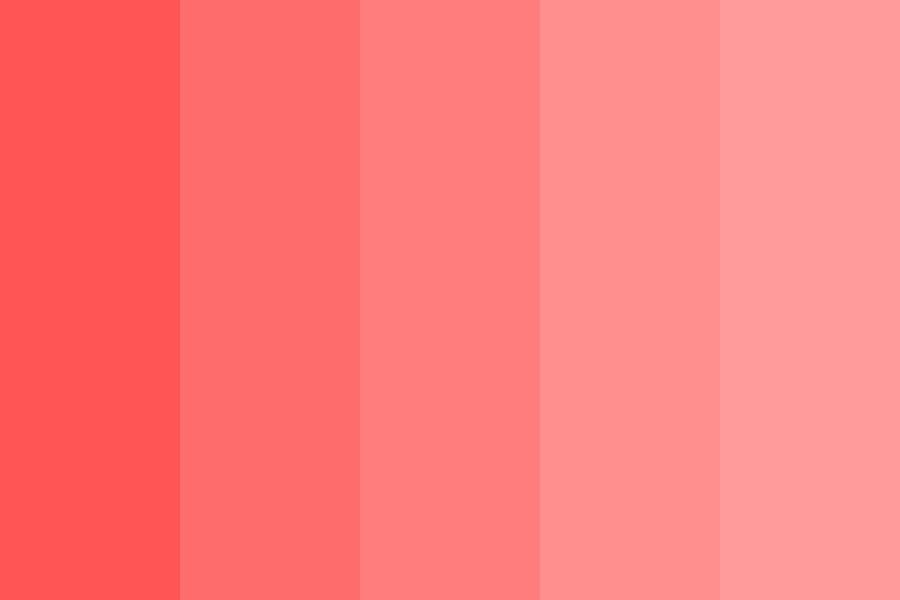 Reddish pink fade Color Palette