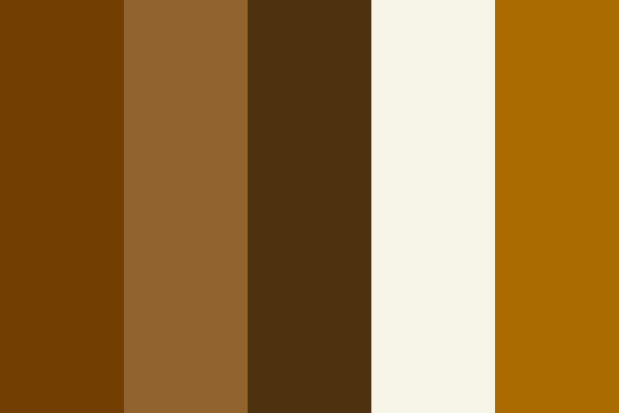 Chocolate Brown Color Palette