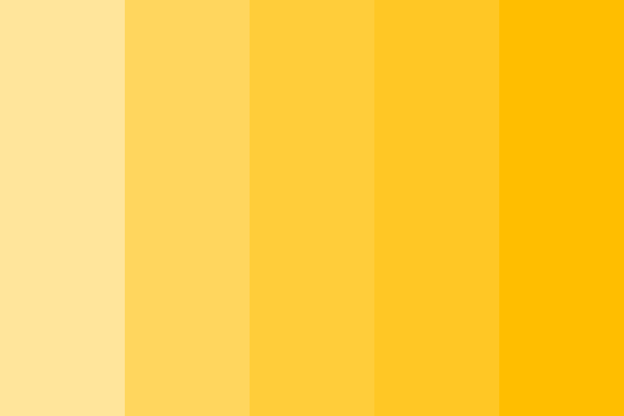 Sun Yellow Color Palette
