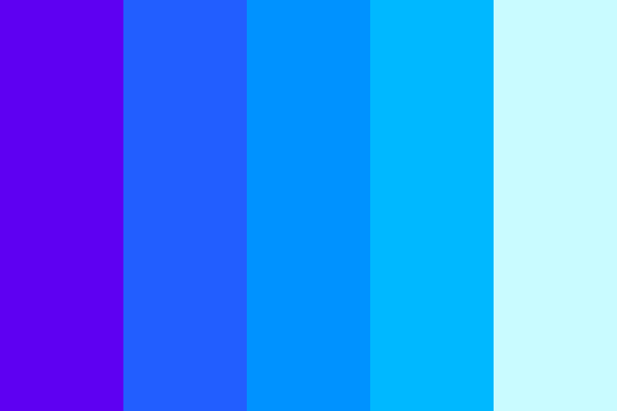 Marine Blue Color Palette