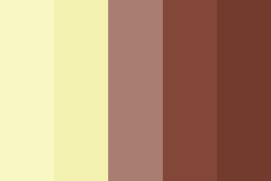 banana pudding Color Palette
