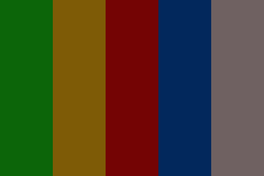 College Library Color Palette
