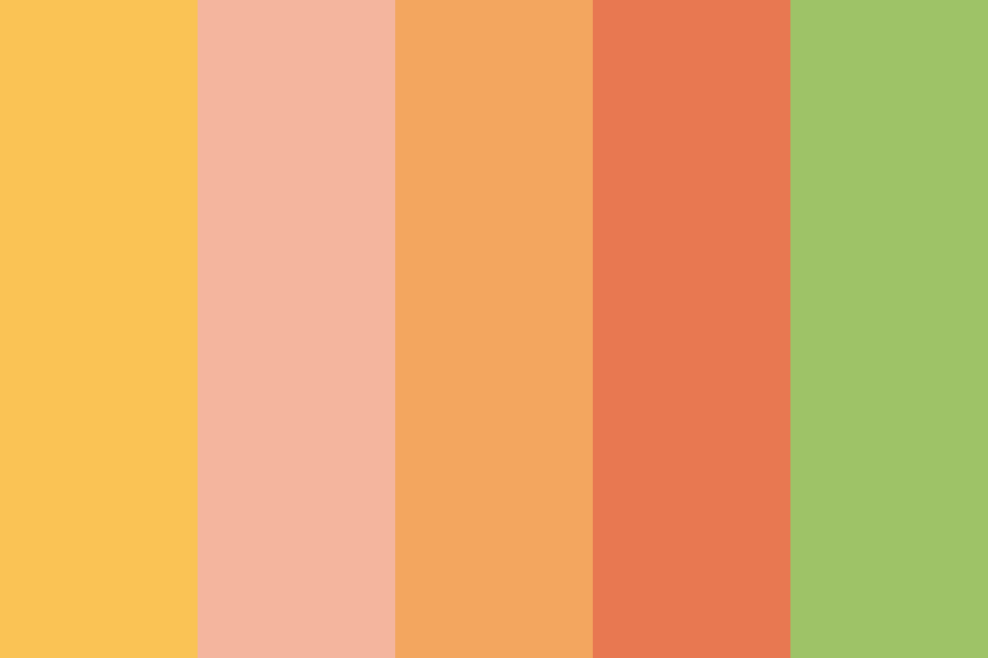 peach Color Palette