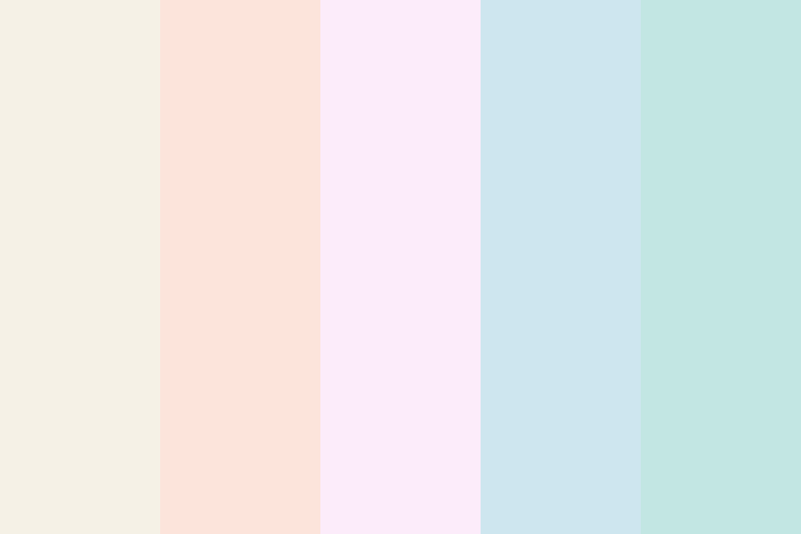 Girls N Boys Pastels Color Palette