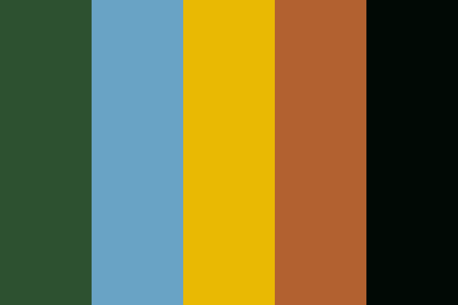 Yellow Mimosa Color Palette