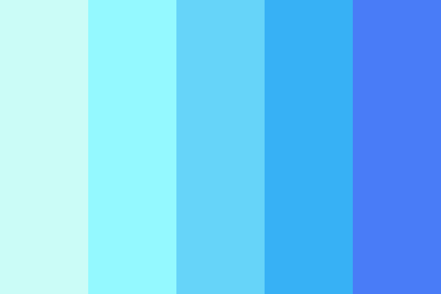 Water Drop Color Palette