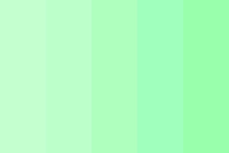 Green Gang Color Palette
