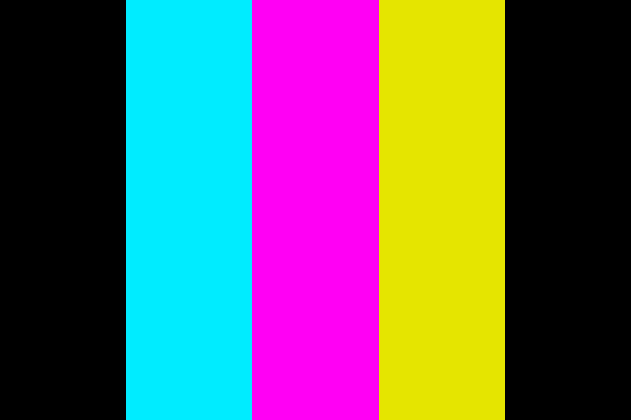 bright neon color Color Palette