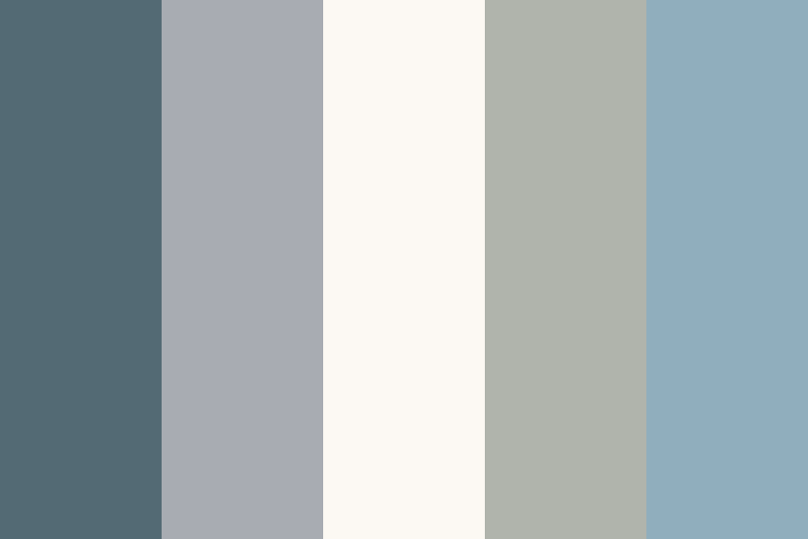 Sea Salt Paint Color Palette