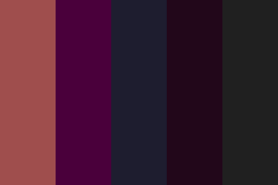 Scary Color Palette