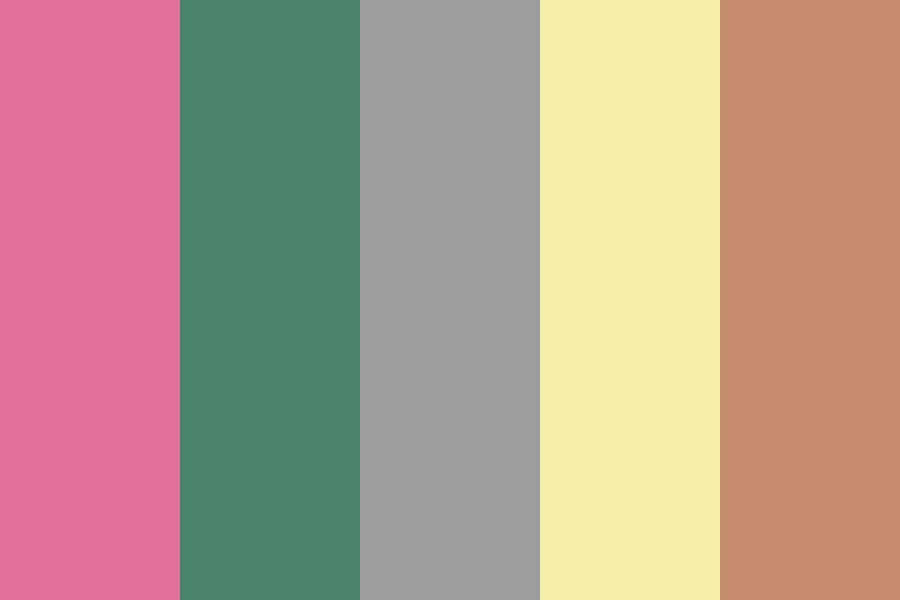1940s Color Palette Color Palette