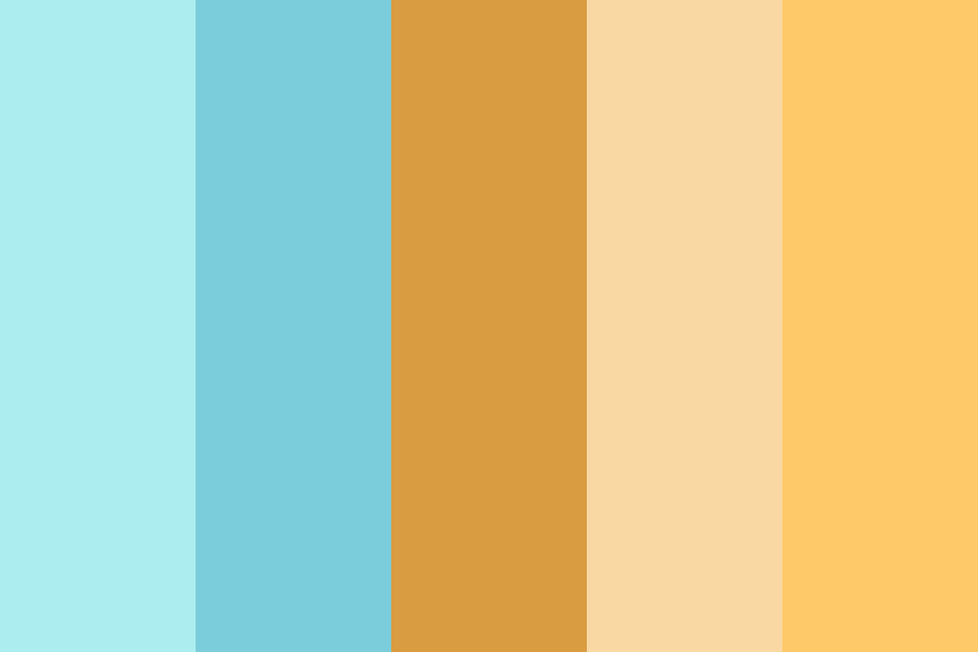 Frozen Bananas Color Palette