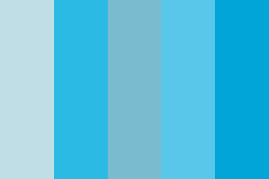 pastel bluee 2 Color Palette