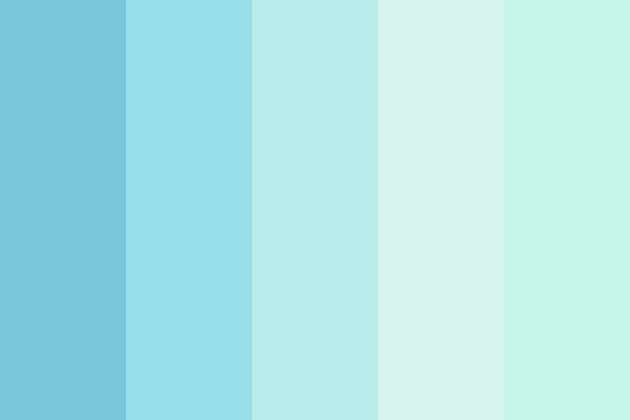 Sea Color Palette Color Palette