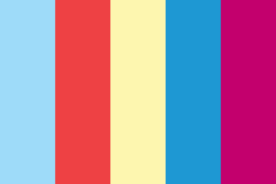 Rainbow Dash1 Color Palette