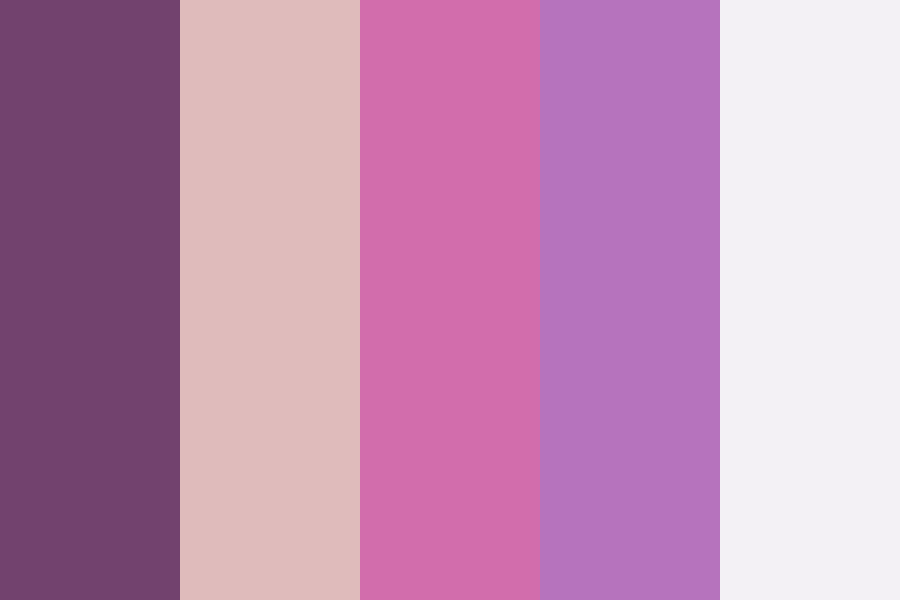 Purple Galaxy Color Palette