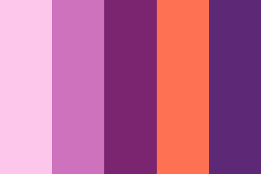 pink and purple 3 Color Palette